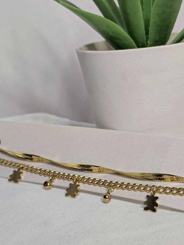 Pulsera Supertous | Acero | Dorada |