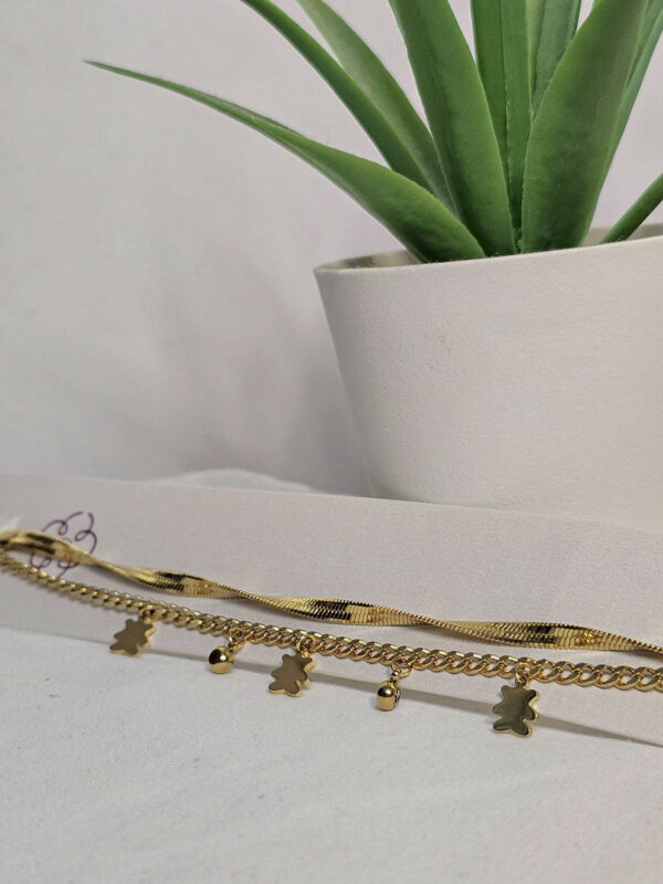 Pulsera Supertous | Acero | Dorada | - Imagen 2